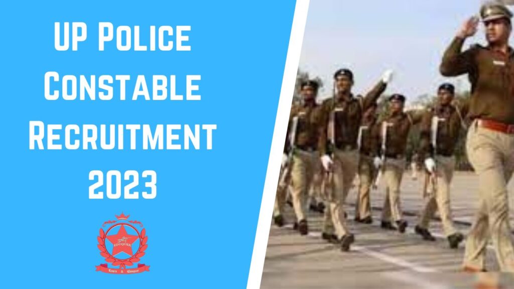 UP Police Constable Recruitment 2023 JOBGOGY
